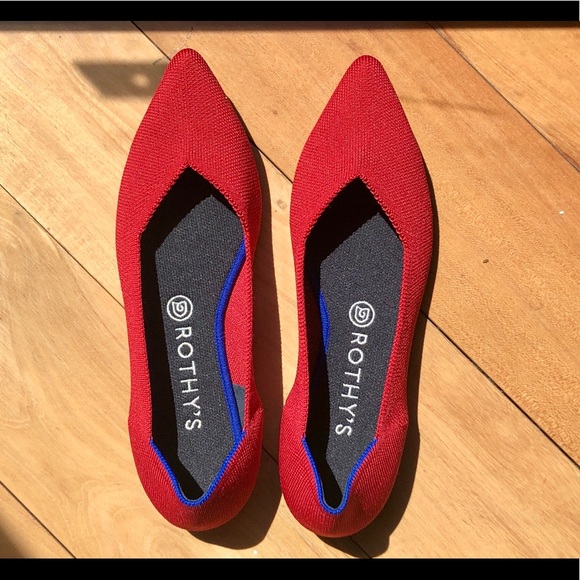 Rothy's Shoes - Rothy’s EUC Chili Red Points - Size 9.5